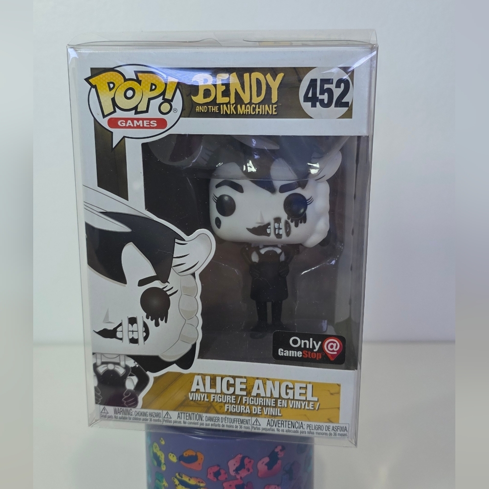 ☀️Funko Pop Games: Bendy and the Ink Machine Alice Angel #452 GameStop Exclusive